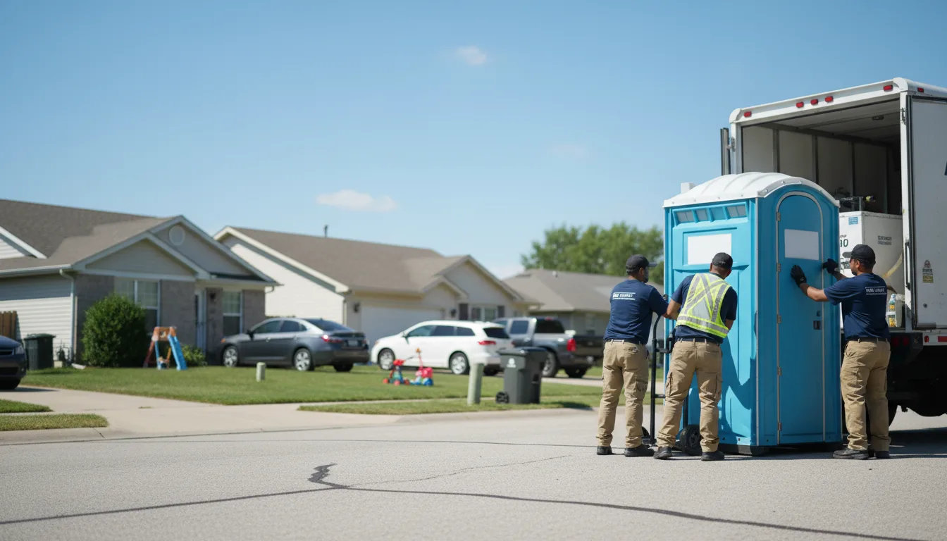 Standard Porta Potty Rentals in Leawood, KS near me